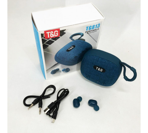 Безпроводная bluetooth колонка TG813, Блютуз акустика с радио, Беспроводная колонка Bluetooth с радио NS-95