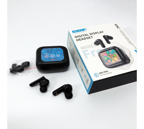 Наушники беспроводные качественные LX-10 TWS Earbuds, Наушники с гарнитурой для телефона FI-10