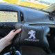Подушки под голову в машину Peugeot Пежо, Автомобильная подушка для шеи с лого, Авто подушки в машину ZA-47