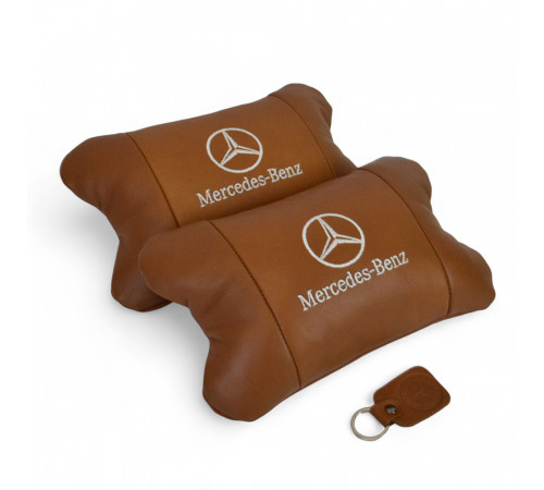 Подушка на подголовник в авто Mercedes-Benz Мерседес, Подушка для поддержания шеи в авто OU-35