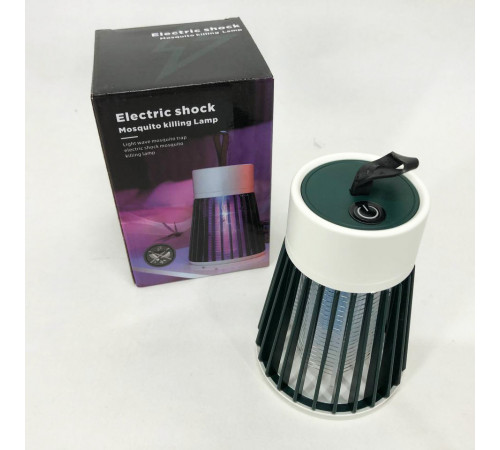 Уничтожитель насекомых для дома Electronic shock Mosquito killing lamp НА АККУМУЛЯТОРЕ для похода на природу GW-71