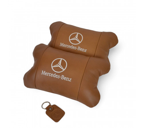 Подушка на подголовник в авто Mercedes-Benz Мерседес, Подушка для поддержания шеи в авто OU-35