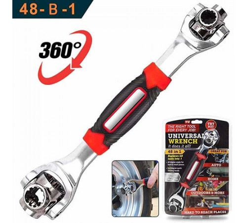 Универсальный ключ 48 в 1 Universal Tiger Wrench PRO original Сверхпрочный, набор универсальных ключей XJ-99