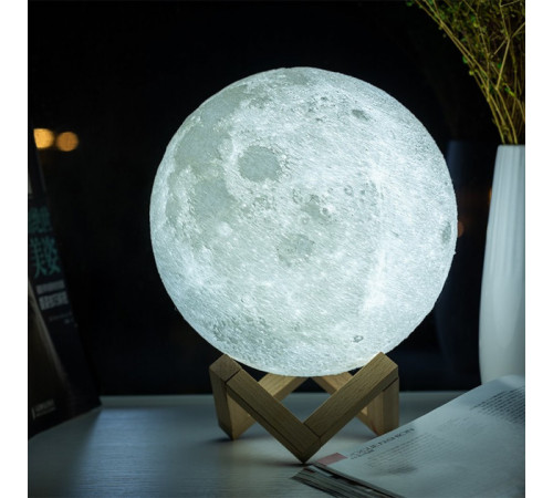 Ночные светильники для детей Moon Lamp 13 см, Настольные светильники с мягким освещением для спальни FM-67
