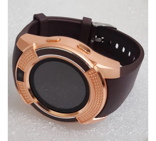 Умные смарт-часы Smart Watch V8. Цвет: золотой ZJ-99