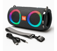Колонка с подсветкой и светомузыкой TG642, Безпроводная bluetooth колонка, Колонки для музыки дома YQ-64