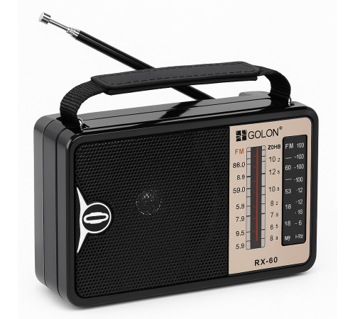 Портативный радио приемник от сети, Портативное аварийное радио, Радиоприемники fm диапазона YW-78