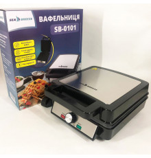 Электровафельница для тонких вафель SeaBreeze, Вафельницы для венских вафель Вафельница десертов IT-24