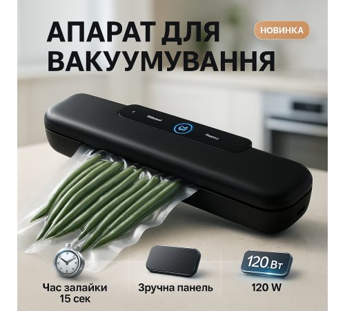 Надежный вакуматор, Кухонный вакууматор вакуумный упаковщик, Вакуумный упаковщик для домашних консервов EL-94