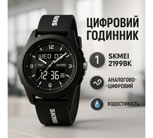 Годинник для риболовлі та походу, Годинник водонепроникний та протиударний Армійський топ XG-98 за 672 грн
