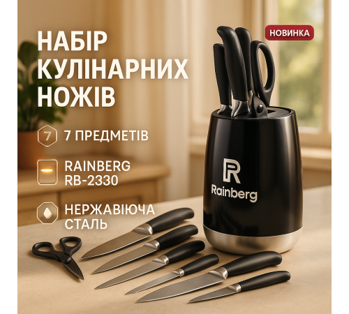 Ексклюзивні кухонні ножі, Хороші кухонні ножі для побутового використання, Набір ножів для кожної кухні VI-88