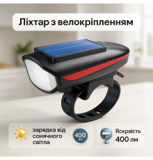 Ліхтар із захистом від вологи для вулиці, Велосипедна фара з вбудованим акумулятором RQ-65