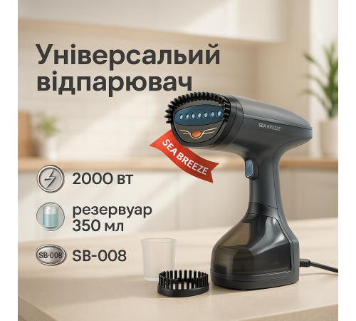 Парогенератор ручной, Отпариватель для любой ткани, Ручной отпариватель с быстрым нагревом JW-42