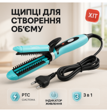 Современные щипцы для завивки волос Gemei GM-2922 60Вт, Плойка для волос с температурным режимом FJ-62
