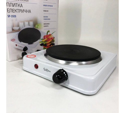 Плита побутова портативна, Побутова плита настільна, Плита підлогова електрична Надійна кухонна LO-81