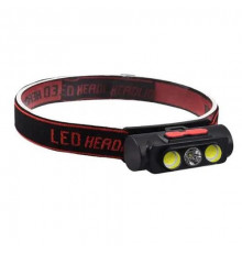 Ліхтар на лоб для промислових робіт PLD-2119B-XPE+2COB(white+red), Налобний ліхтар для сто GT-29