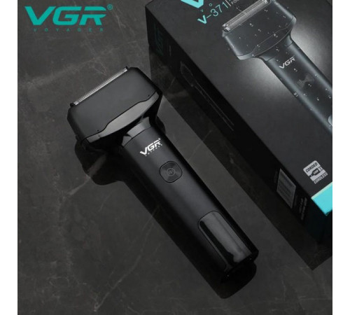 Професійна бритва VGR V-371, Тример для стрижки бороди акумуляторний, Верстат для вологого гоління VS-19 за 844 грн