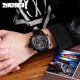 Повсякденний кварцовий наручний чоловічий годинник SKMEI 1515BK BLACK, Якісний чоловічий годинник ZL-26