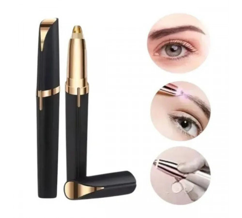 Женский триммер эпилятор для бровей Finishing Touch Flawless Brows Black HS-79