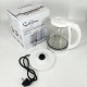 Стеклянный электрочайник с led подсветкой Suntera, Электрический чайник бесшумный JS-86