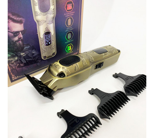 Домашняя машинка аккумуляторная для стрижки волос VGR V-954, Машина для стрижки в домашних условиях GZ-98