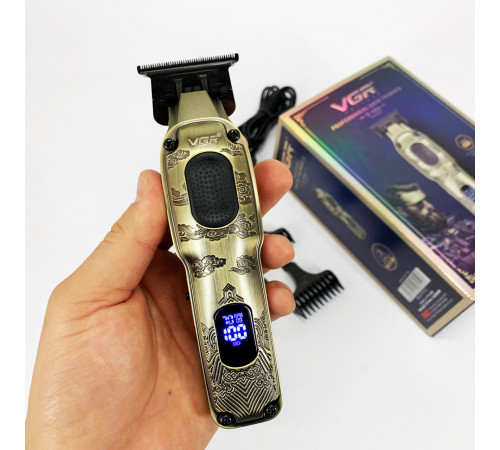 Домашняя машинка аккумуляторная для стрижки волос VGR V-954, Машина для стрижки в домашних условиях GZ-98