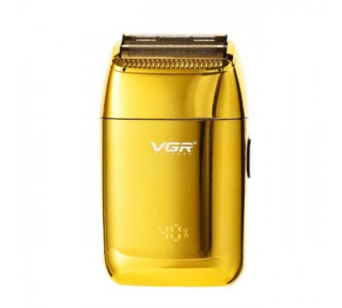 Электрическая бритва со встроенным аккумулятором VGR V-399 GOLD, Компактная электробритва мужская DE-51