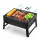 Мангал складаний 36х28х20см BBQ для барбекю PN-20 за 590 грн
