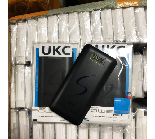 Переносной внешний аккумулятор для телефона, Power bank для ноутбука, Повербанк со встроенным фонариком YE-36