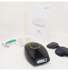 Портативний жіночий домашній фотоепілятор для тіла IPL Hair Removal Device для всіх типів волосся Black DJ-30