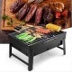 Мангал складаний 36х28х20см BBQ для барбекю PN-20 за 590 грн