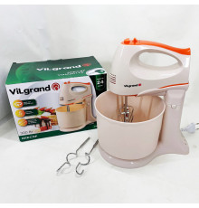 Миксер с высокой мощностью ViLgrand VHM3017B 300 Вт, Миксер с двумя венчиками для теста на кекс WP-42