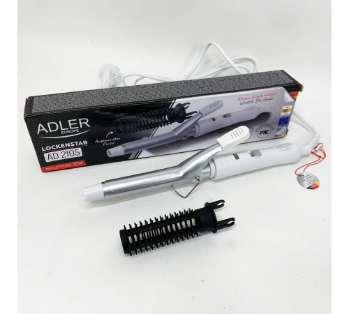 Плойка для создания укладки волос Adler, Плойка для создания завивки волос с комфортом JS-90
