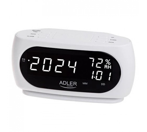 Стильний електронний годинник з підсвічуванням LED Adler AD 1186, Оригінальний настільний годинник XL-40 за 1293 грн