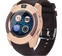 Розумні смарт-годинник Smart Watch V8. Колір: коричневый ZJ-99