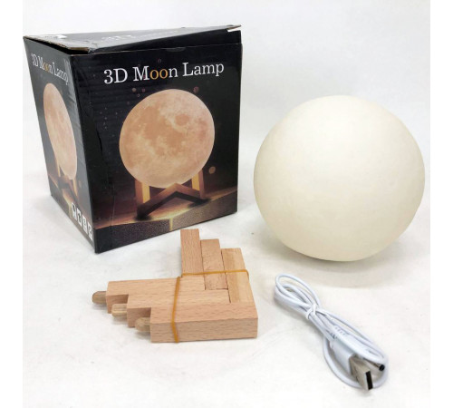 Ночные светильники для детей Moon Lamp 13 см, Настольные светильники с мягким освещением для спальни FM-67