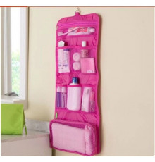 Органайзер дорожній сумочка Travel Storage Bag косметичка. Колір: рожевий PZ-85