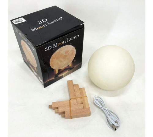 Ночные светильники для детей Moon Lamp 13 см, Настольные светильники с мягким освещением для спальни FM-67