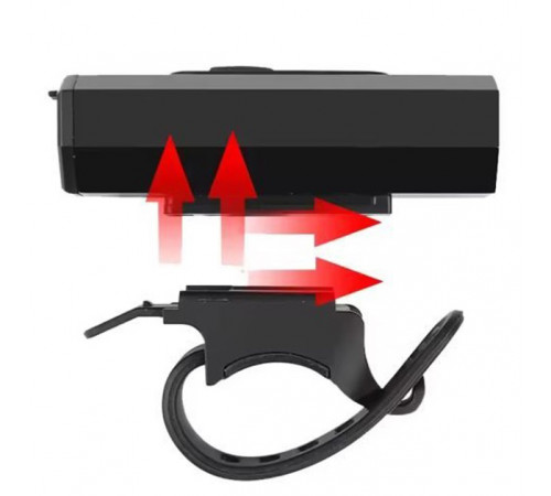 Велофара с зарядкой от usb BK-08/01, Фонарь для переднего колеса велосипеда, Мощные велосипедные фары XF-73