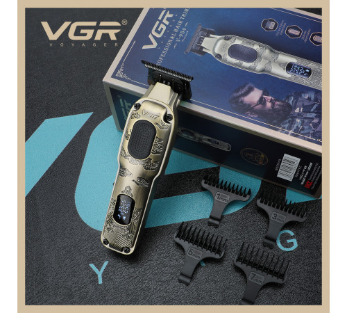 Домашняя машинка аккумуляторная для стрижки волос VGR V-954, Машина для стрижки в домашних условиях GZ-98