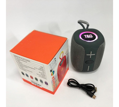 Бездротова портативна колонка для музики TG658, Bluetooth колонка з зарядкою від usb NW-64