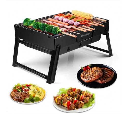 Мангал складаний 36х28х20см BBQ для барбекю PN-20 за 590 грн