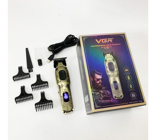 Домашняя машинка аккумуляторная для стрижки волос VGR V-954, Машина для стрижки в домашних условиях GZ-98