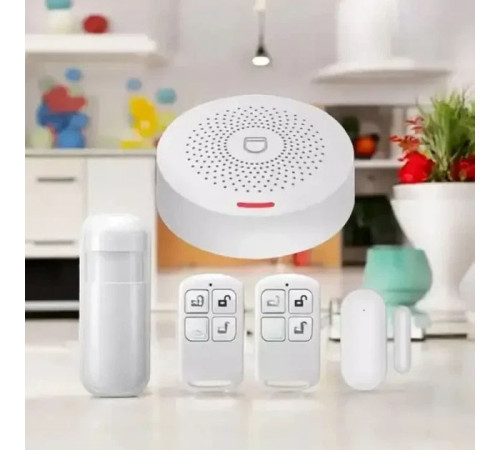 Умная Сигнализация для дома APP TUYA Wi-Fi и GSM SC-55