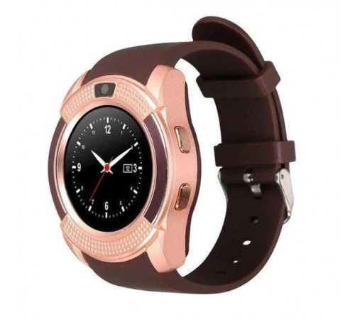 Умные смарт-часы Smart Watch V8. Цвет: золотой ZJ-99