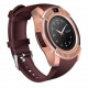 Умные смарт-часы Smart Watch V8. Цвет: золотой ZJ-99