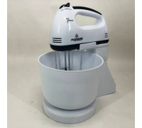 Миксер двухвенчиковый бытовой Crownberg CB-7320, Стационарный миксер с насадками для еды GF-46