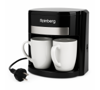 Качественная кофеварка для дома Rainberg RB-613, Электрическая кофеварка для домашнего использования PD-79