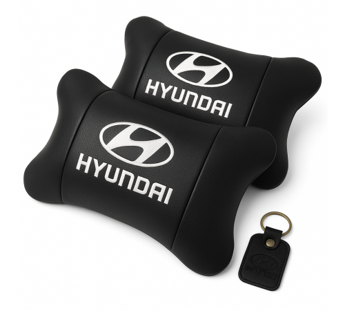 Сувенирные автомобильные подушки Hyundai, Подушки с логотипом от производителя Дорожные SW-32