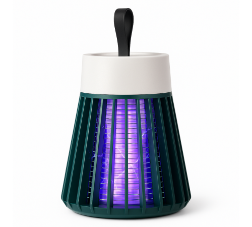 Уничтожитель насекомых для дома Electronic shock Mosquito killing lamp НА АККУМУЛЯТОРЕ для похода на природу AN-60
